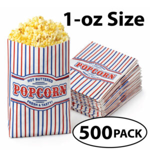 500 POPCORN BAGS 1 OZ