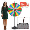 36 Inch Dry Erase Colour Prize Wheel with Bonus Extension Base